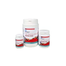 Bassleer Dr Biofish Food Green - Premium Granulated Fish Food for Herbivores, Enriched with Moringa and Chlorella, Suitable for Fresh & Marine Water (Med, 600g)