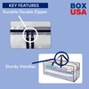 BOX USA 6 Pack Extra Large Clear Moving Bags with