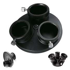 1.25" Multiple Ocular Holder - Holds Three Eyepieces