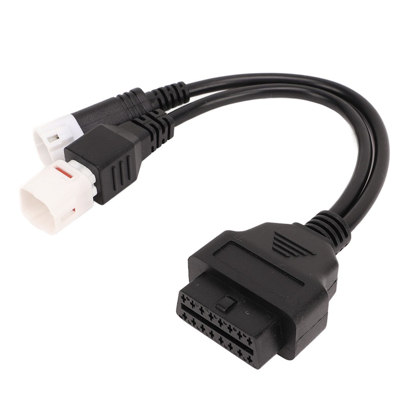 3pin 4pin Motorcycles OBD OBD2 Adapter Cable Easy Fault Detection