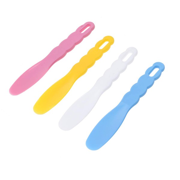 Supvox 4pcs 19.5 cm Dental Mixing Spatula Heat Resistant Spatula