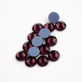 Crystal Lane DIY Flat Back Hotfix Rhinestones, ss16 (4mm), Amethyst 1440pcs