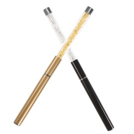 Mikinona Elegant Eyelash Brush Wands 2pcs Eyelash Spoolie Brush for Extensions Makeup Separation