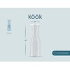 KooK Glass Carafe, Mimosa Bar Supplies, Carafe Pitchers with Lid,