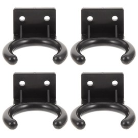 KTV Microphone Hanger Microphone Holder: Microphone Wall Mount Clip Hook Microphone Wall Mount with Mounting Screws for KTV Home Office Pack of 4 Microphone Holder for Home