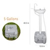 Portable Sink Outdoor Camping Sink Battery Operated Electric Hand Washing