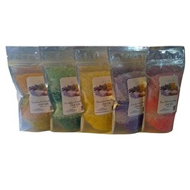 Bath Salts - (5) 1lb Bags ~ Aromatherapy Gift Lot ~ Five Different Scents