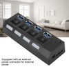 High speed USB3.0 splitter 4 port USB Hub Switch Expansion