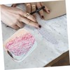 LALAFINA DIY Knitting Yarn Gradient Cotton Yarn Hand Crocheted Scarf