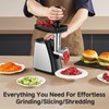 AAOBOSI Meat Grinder, 4-In-1 Meat Grinder Electric [2800W Max] with