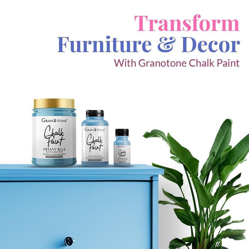 GRANOTONE Chalk Paint Matt Finish Water Based Acrylic Paint 4.1