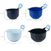 BoxedHome Mixing Bowl Set, Blue Plastic Bowl, Salad Bowl Set,