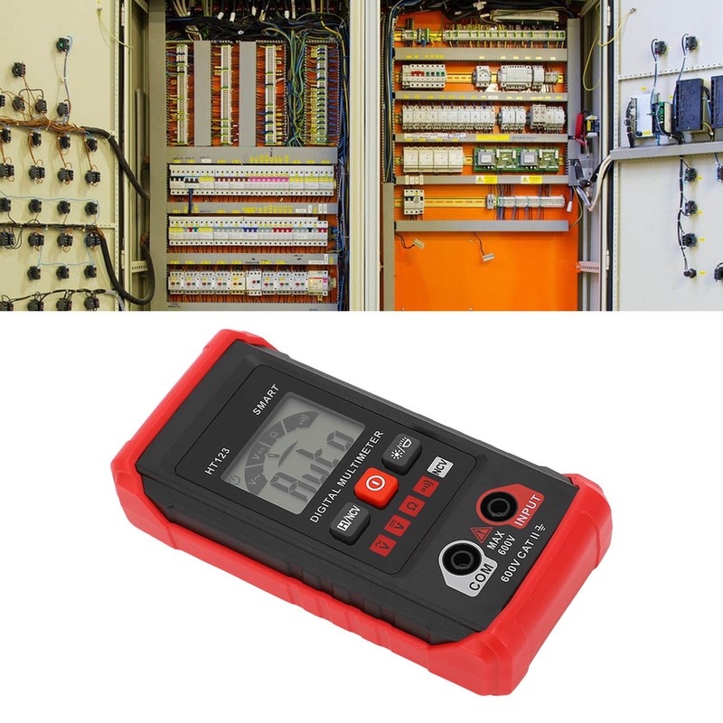 Auto Ranging Voltmeter Digital Multimeter Tester Ohm Amp Volt Meter