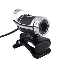 Cámara USB portátil para computadora de escritorio, cámara web de enfoque manual HD con micrófono incorporado, cámara web de video llamada Mini Plug a