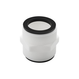 Screw Man Above Ground Pools Pump Pool Hose Adapter 1.5 inch Fits for Intex Above Ground Pools Pump Compatible With Intex & Coleman Pool Pump Hose Extender Connector with 2 L-Ring Gaskets