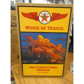 Ertl TEXACO AIRPLANE BANK 1929 CURTISS ROBIN AIRPLANE 6th in Series