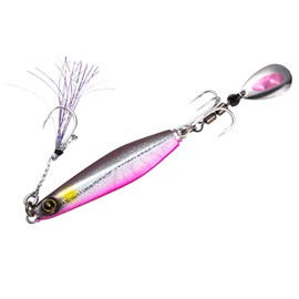 Hayabusa FS417 Jack Eye Makimaki Metal Jig, 0.7 oz. (20 g), #6 UV Pinky Sexy FS417