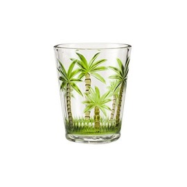 My Table Talk Set of 4 - Acrylic Palm Tree Classic Series 14 Oz DOF Tumbler