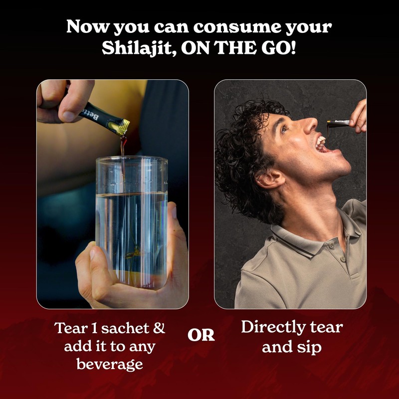 Better Alt Pure Himalayan Shilajit Cinnamon Honey Sticks with Organic