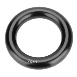 Outdoor Rock Climbing Multifunctional Aluminum Rappel Ring O Ring 12mm 20KN