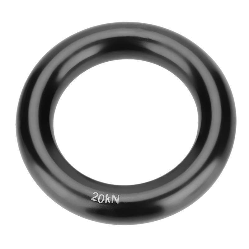 Outdoor Rock Climbing Multifunctional Aluminum Rappel Ring O Ring 12mm
