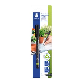 STAEDTLER 319 GM M-9 Lumocolor Garden Marker for Outdoor Applications - Black Ink (Blistercard of 1 Pen)