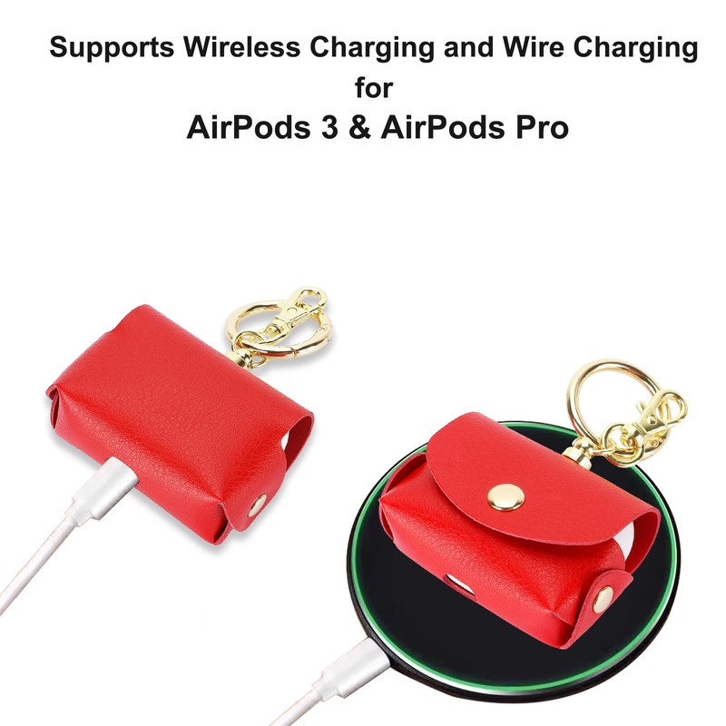 Bocasal Case for AirPods Pro AirPods 3 Charging Case, Soft