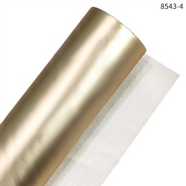 30cmx135cm Roll Matte Metallic Tpu Surface Faux Leather Leatherette Fabric Synthetic Leather for  Making Bag Shoes CraftsColor: XHT-8543-4