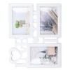 Modern Picture Frame 3 Hole Photo Frame Tabletop Decorative Photo