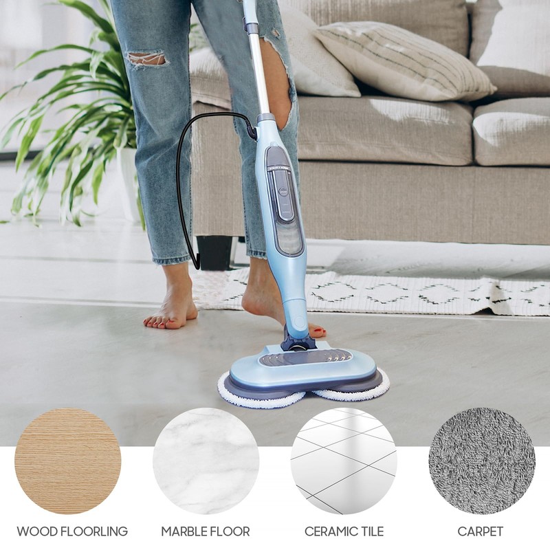 Upgraded 8 Pack Replacement Steam Mop Pads Kit Compatible with