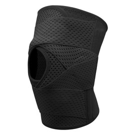 OLLAS 1pc Plus Size Knee Compression WrapBrace (Order A Size Up), Breathable AdjustableKnee Brace For Men And Women, Knee BraceWith Side Stabilizers Leg Supporter:_Black（1pc）_XXL