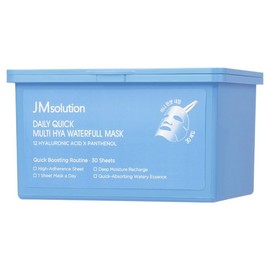 JM Solution Daily Quick Multi Hyaluronic Acid Waterful Moisture Mask 350ml, 1 pack, 30 sachets / 제이엠솔루션 데일리 퀵 멀티 히아 워터풀 수분 마스크 350ml, 1개, 30개입