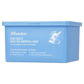 JM Solution Daily Quick Multi Hyaluronic Acid Waterful Moisture Mask 350ml, 1 pack, 30 sachets / 제이엠솔루션 데일리 퀵 멀티 히아 워터풀 수분 마스크 350ml, 1개, 30개입