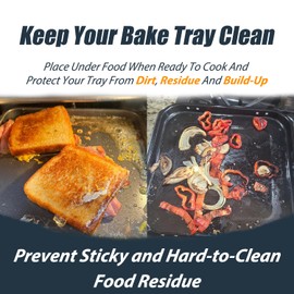 Air Fryer Parchment Paper Sheets for Ninja Combi All-in-One Multicooker 14-in-1 SFP701, QHAND 100pcs Pre-Cut Air Fryer Parchment Paper Liners