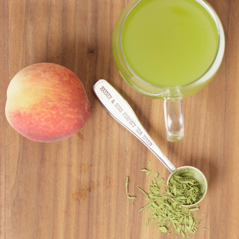 Harney & Sons White Peach Matcha Tea, Loose 4 Ounce