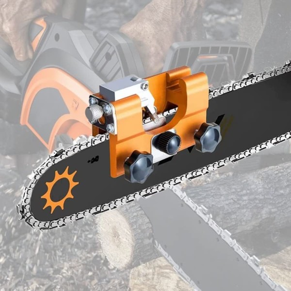 Chainsaw Sharpener Kit, Saw Chain Sharpener, Portable Hand Cranks Chain