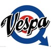 Vespa Logo Scooter Bumper Sticker Helmet Sticker Laptop Sticker
