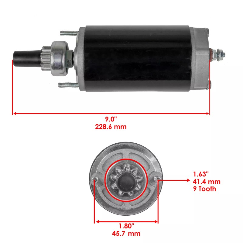 Kohler Starter for Kohler 5209813S 5209813 5209810 5209806