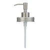 Mason Jar Soap Dispenser - Stainless Steel - Rust-Proof! by