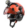 GREEN DEVIL Hard Hat Safety Helmet with Rechargeable Headlamp Light