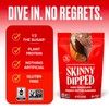 SkinnyDipped Dark Chocolate Peanut Butter Almonds, Healthy Snack, Plant Protein,