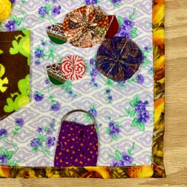 Handmade Fidget Quilt/Sensory Blanket to accommodate those needing mental stimulation