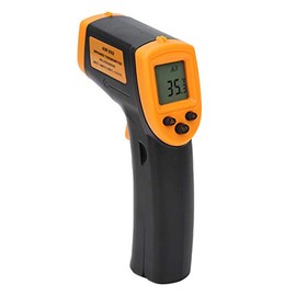 YWBL-WH Termómetro Infrarrojo Digital Termómetro de Temperatura LCD sin Contacto para CocinarBBQAutomotrizIndustrial(yellow)                          