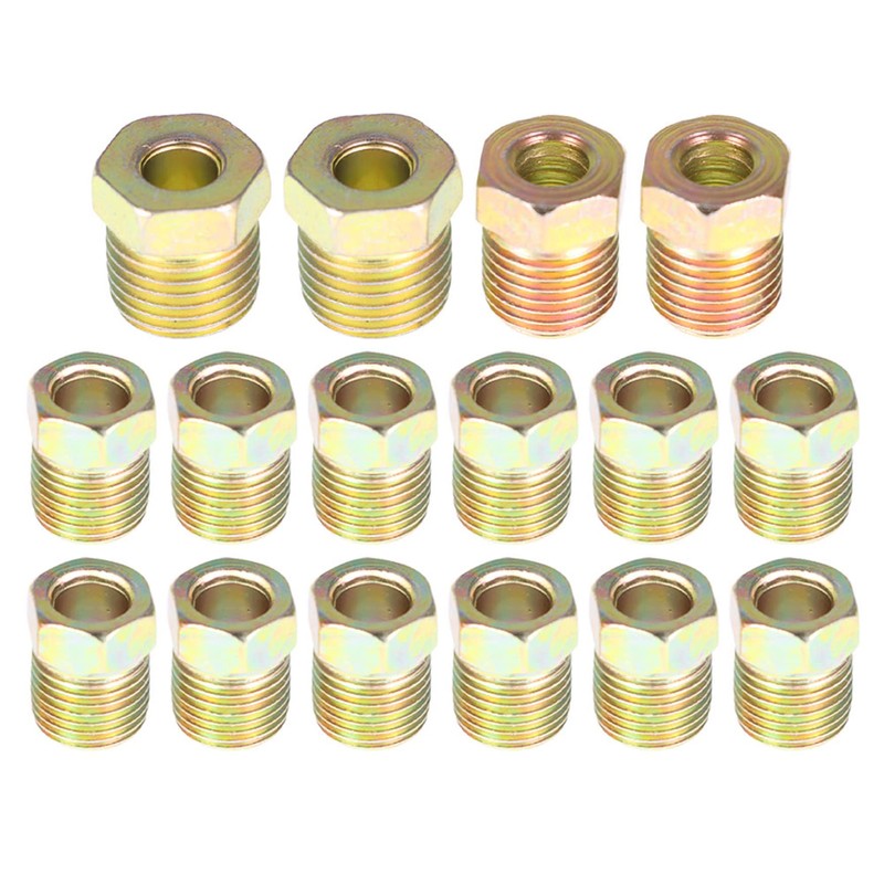 WFLNHB 25 Ft. 1/4 and 3/16 Zinc-Coated Brake Line Tubing