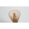 Yamamoto Taketakizayikuya Japanese Tea Utensil, Mini Chasen (Chasen), Black Bamboo
