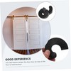 Tofficu 2pcs Silent Door Stopper Wedge Anti-Skid Half-Circle Design Plastic