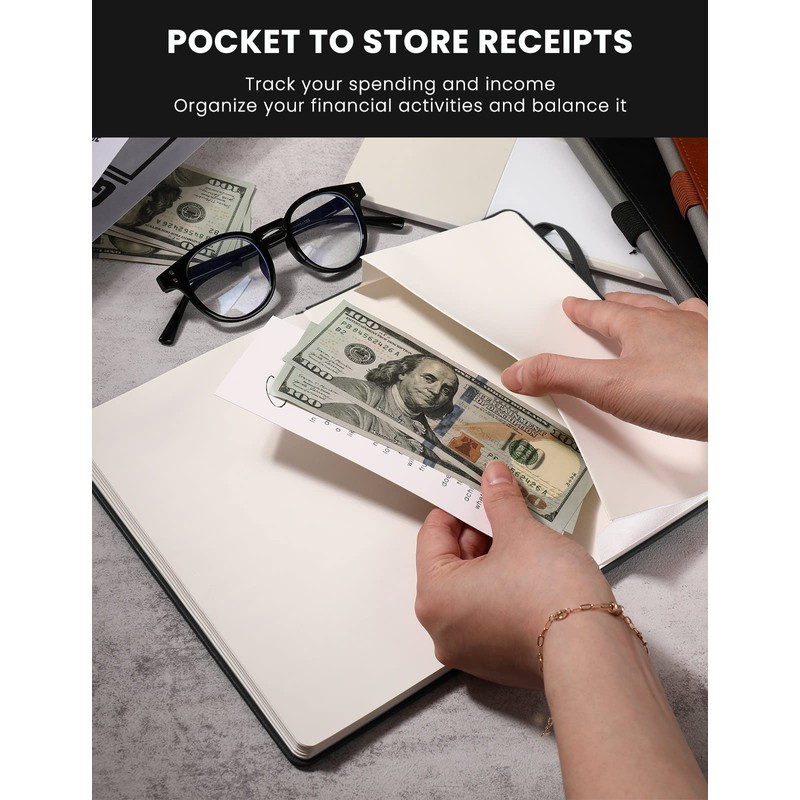 Molekaus Accounting Ledger Book Check Registers for Personal Checkbook Register