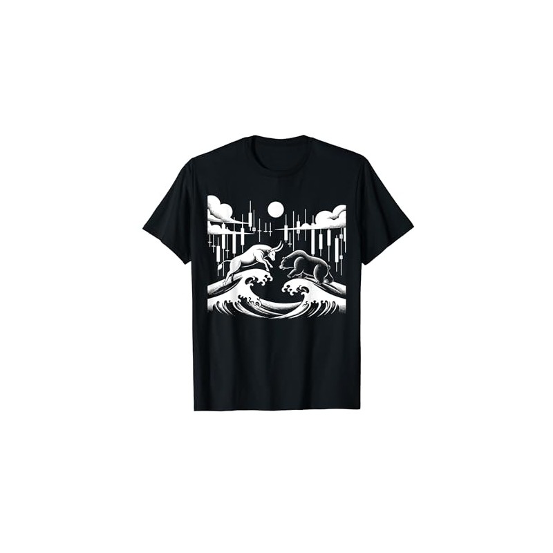 Bull vs Bear Market - Forex, Aktien, Daytrader, Handel T-Shirt
