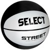 Select Street 2023 Basketball Street BLK-WHT, Unisex Basketballs, Black, 7