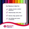 Waterproof Ripstop Woven Dyed Nylon Fabric Tear Resistant 60 Inch
